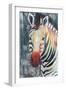 Prism Zebra II-Grace Popp-Framed Art Print