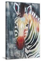 Prism Zebra II-Grace Popp-Stretched Canvas