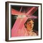 Prismatic Space Babe Collage Art-Samantha Hearn-Framed Photographic Print