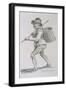 Prison Basket Man, C1680, Cries of London, (C1819)-John Thomas Smith-Framed Giclee Print