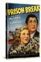 PRISON BREAK, US poster art, from left: Glenda Farrell, Barton MacLane, 1938-null-Stretched Canvas