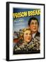 PRISON BREAK, US poster art, from left: Glenda Farrell, Barton MacLane, 1938-null-Framed Art Print