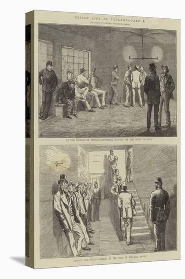 Prison Life in England, Part I, the Career of a Convict-Alfred Chantrey Corbould-Stretched Canvas