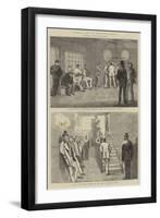 Prison Life in England, Part I, the Career of a Convict-Alfred Chantrey Corbould-Framed Giclee Print