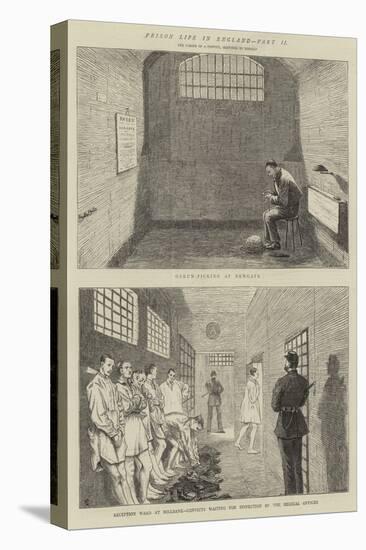 Prison Life in England, Part II-Alfred Chantrey Corbould-Stretched Canvas