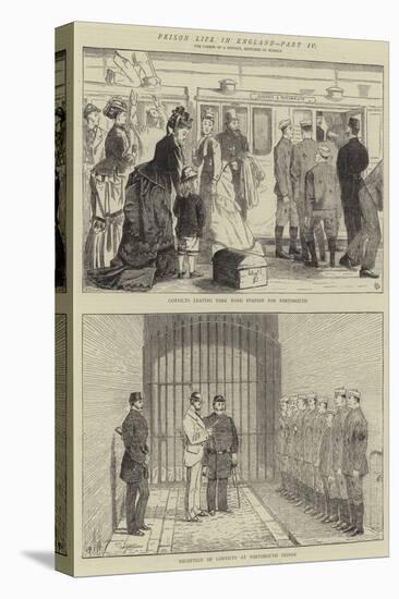 Prison Life in England, Part IV-Alfred Chantrey Corbould-Stretched Canvas