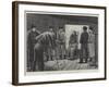 Prison Life in Siberia, Photographing a Criminal-Julius Mandes Price-Framed Giclee Print