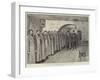 Prison Life in Siberia, the Governor Visiting the Men's Prison at Yeniseisk-Amedee Forestier-Framed Giclee Print