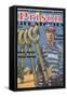 Prison Life Stories, Convicts Prisons Magazine, USA, 1920-null-Framed Stretched Canvas