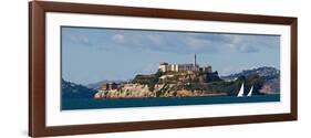 Prison on an Island, Alcatraz Island, San Francisco Bay, San Francisco, California, USA-null-Framed Photographic Print