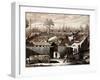 Prison Stockade at Andersonville, Georgia, American Civil War, 1861-1865-null-Framed Giclee Print