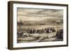 Prisoner Exchange under Mediation of Bishop of Algiers During Colonial Wars, in 1841, Algeria-null-Framed Giclee Print