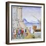 Prisoners Boarding a Ship with a Glimpse of Castelnuovo in Naples in the Background-null-Framed Giclee Print