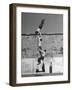 Prisoners Doing Gymnastics at San Quentin Prison-Charles E^ Steinheimer-Framed Photographic Print
