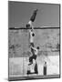 Prisoners Doing Gymnastics at San Quentin Prison-Charles E^ Steinheimer-Mounted Photographic Print