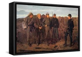 Prisoners from the Front, 1866-Winslow Homer-Framed Stretched Canvas