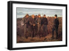 Prisoners from the Front, 1866-Winslow Homer-Framed Giclee Print