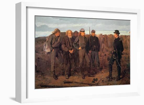 Prisoners from the Front, 1866-Winslow Homer-Framed Giclee Print