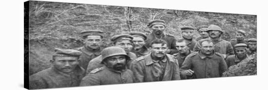 Prisoners in a Hole, Reims, First World War, April 1917-null-Stretched Canvas