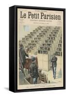 Prisoners in the Prison De Fresnesparis are Lectured on the Dangers of Alcoholism-Crespin-Framed Stretched Canvas