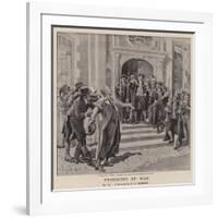 Prisoners of War-Henry Gillard Glindoni-Framed Giclee Print