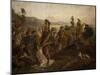 Prisoners, Scene from Conquest of Gaul by Julius Caesar, Conquest of Gaul, France BC-null-Mounted Giclee Print