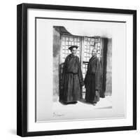 Prisoners, Tibet, 1903-04-John Claude White-Framed Giclee Print