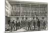 Prisoners Working at the Tread-Wheel and Others Exercising in the Third Yard of the Prison-null-Mounted Giclee Print