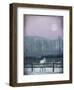 Prissy On Snowy Night-Dawne Polis-Framed Giclee Print