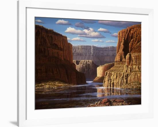 Pristine Sanctuary-R.W. Hedge-Framed Giclee Print