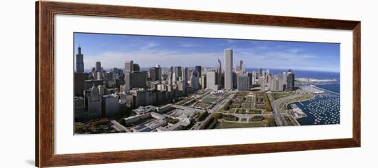 Pritzker Pavilion, Millennium Park, Chicago, Illinois, USA-null-Framed Photographic Print