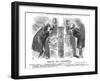 Private and Confidential, Opening of the Anglo-French Telephone Line, 1891-John Tenniel-Framed Giclee Print