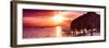 Private Beach at Sunset-Philippe Hugonnard-Framed Photographic Print