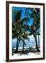 Private Beach - Florida-Philippe Hugonnard-Framed Premium Photographic Print