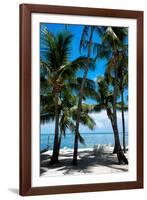 Private Beach - Florida-Philippe Hugonnard-Framed Photographic Print