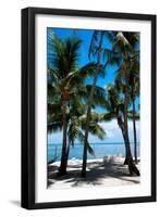 Private Beach - Florida-Philippe Hugonnard-Framed Photographic Print