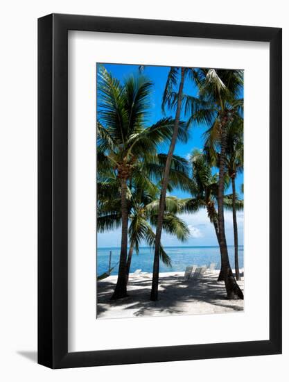 Private Beach - Florida-Philippe Hugonnard-Framed Photographic Print