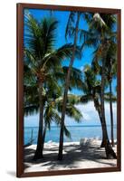 Private Beach - Florida-Philippe Hugonnard-Framed Photographic Print