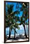 Private Beach - Florida-Philippe Hugonnard-Framed Premium Photographic Print
