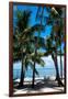 Private Beach - Florida-Philippe Hugonnard-Framed Premium Photographic Print