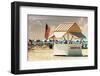 Private Beach Miami Beach - Richmond Hotel South Beach - Florida-Philippe Hugonnard-Framed Photographic Print