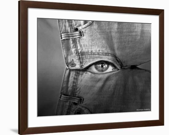 Private Eye-Thomas Barbey-Framed Giclee Print