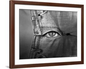Private Eye-Thomas Barbey-Framed Giclee Print