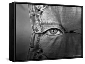 Private Eye-Thomas Barbey-Framed Stretched Canvas