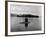 Private Island, Young Couple Embracing on a Small Rock Protruding from the Waters of Lake George-Nina Leen-Framed Photographic Print