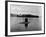 Private Island, Young Couple Embracing on a Small Rock Protruding from the Waters of Lake George-Nina Leen-Framed Photographic Print