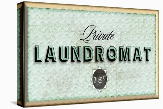 Private Laundromat-PI Studio-Stretched Canvas