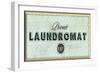 Private Laundromat-PI Studio-Framed Art Print