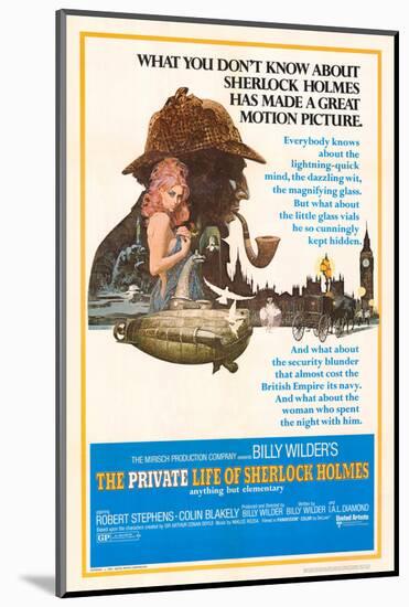 Private Life of Sherlock Holmes-null-Mounted Photo