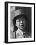 Private Margaret Fukuoka, W.A.C. at Manzanar, 1943-Ansel Adams-Framed Photographic Print